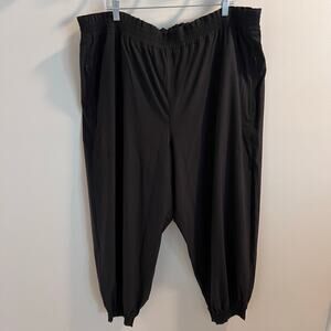 Athleta Black Athletic Pants Size 22